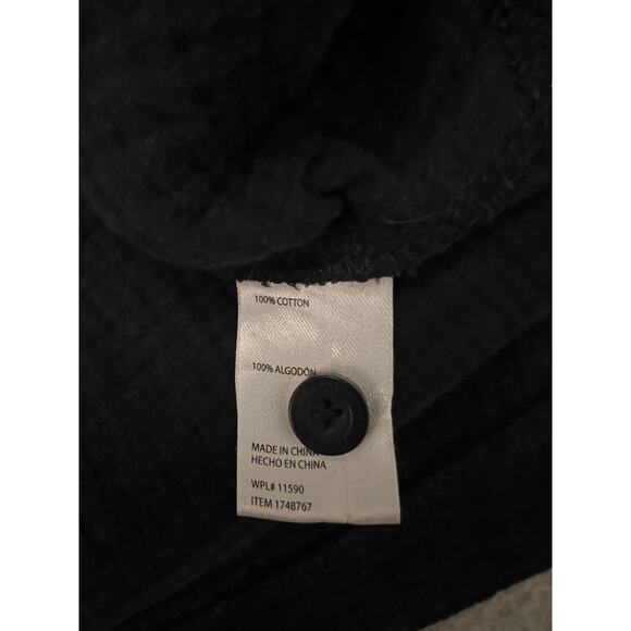 Weatherproof Vintage Tunic Short Dress Womens XL Short Sleeve Button Up Navy - Picture 5 of 11